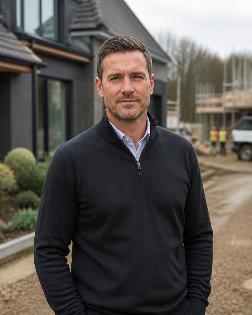 Oliver Martin, founder of OMP and director of a UK construction company